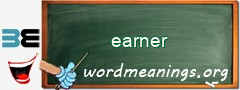 WordMeaning blackboard for earner